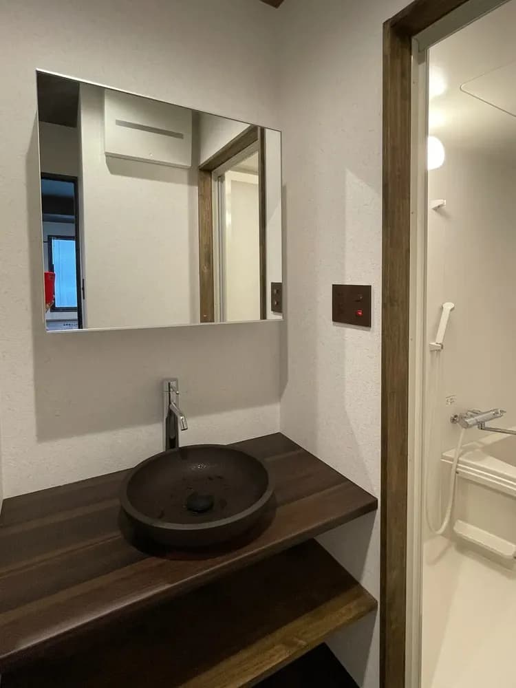 バスタブ付き洗面所