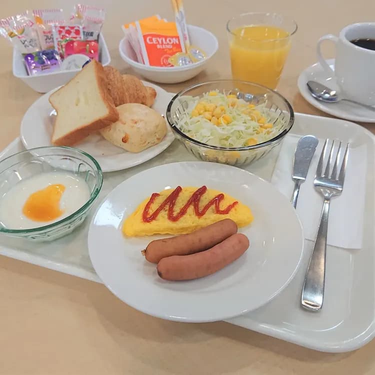 [Breakfast] Western set meal set