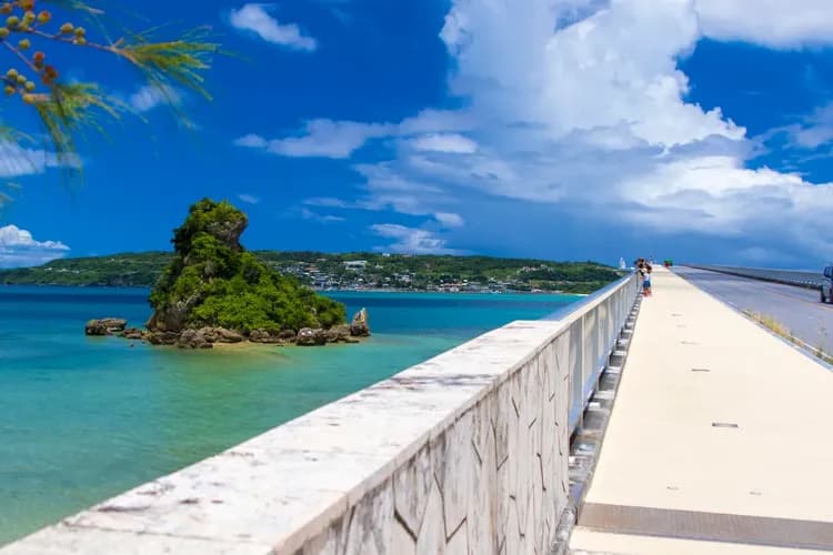【沖繩一日遊】美麗海水族館．古宇利島．萬座毛．美國村(C路線)｜多國語音解說-7