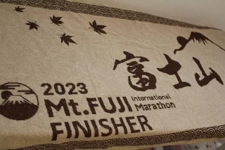 過往完賽毛巾參考（實際樣式以大會最終提供為主）