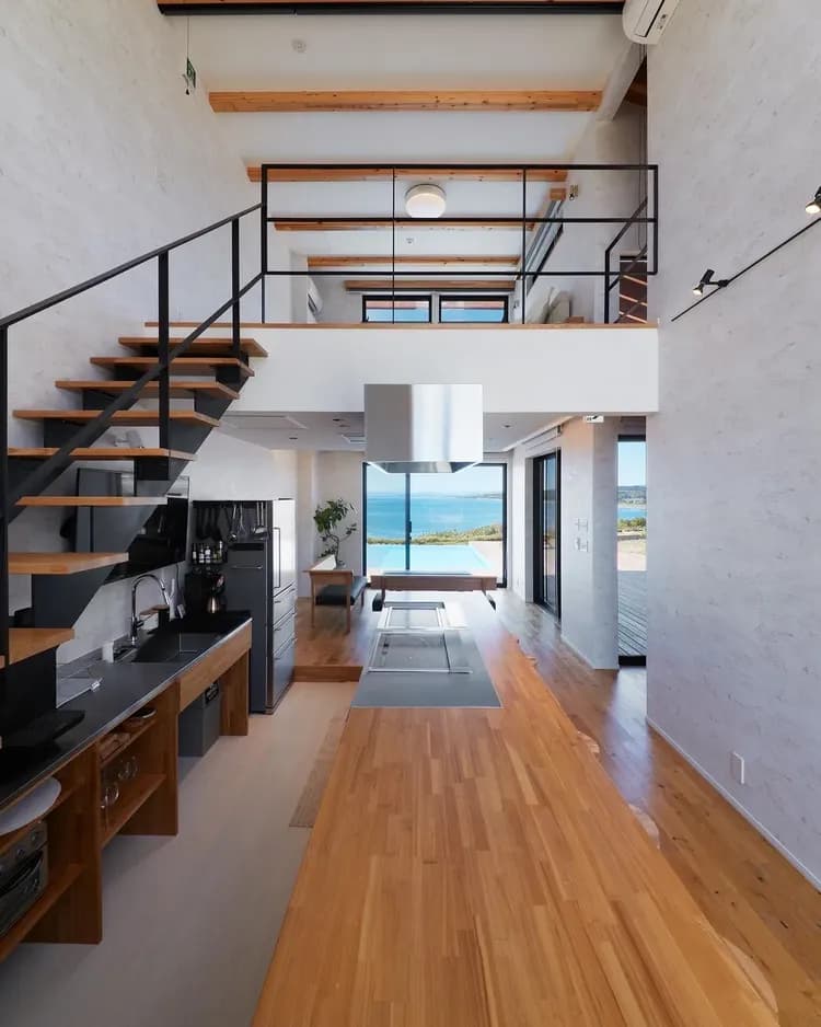 Counter Kitchen with Teppan