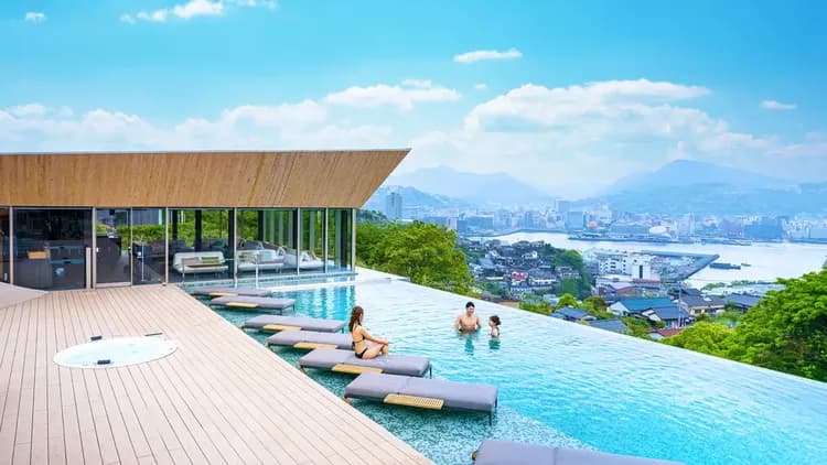 長崎花園露臺渡假飯店｜稲佐山夜景/露天泳池/來往長崎車站免費接駁-12