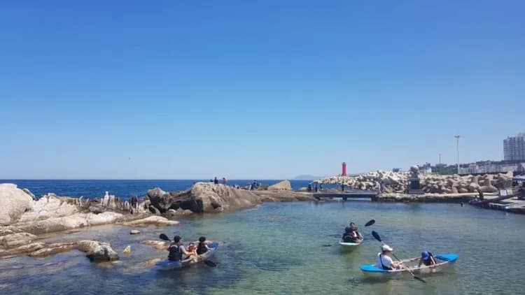 牛岩兒岩公園 透明獨木舟體驗