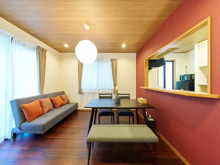 距羽田机场3公里，直达仅6分钟，离最近车站步行4分钟全新日式别墅1F-3