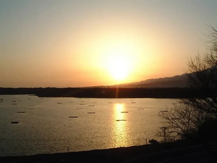 Sunset and Lake Hotel Aoki Ya (Sadogashima)-6