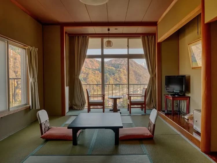 越後湯澤湯元 卵之湯 雪國之宿 高半｜越後湯澤站開車5分/自行車租借-3