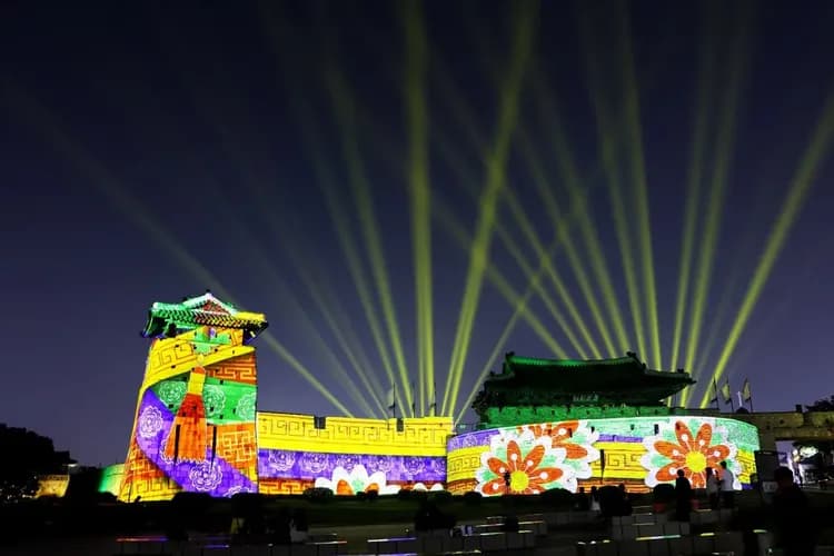 水原華城多媒體藝術秀