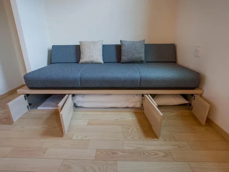 【デイベッド】ソファとしても、ベッドとしてもご利用いただけます。