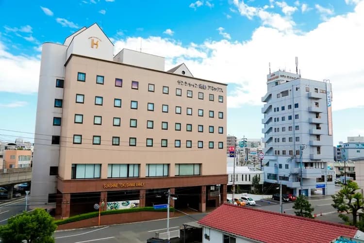 德島陽光飯店｜德島站徒步10分/德島城跡徒步18分/免費德島站接送服務-1