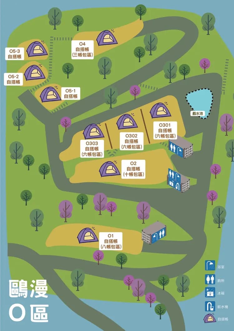 鷗漫景觀農場｜新上架！懶人帳、露營車-19
