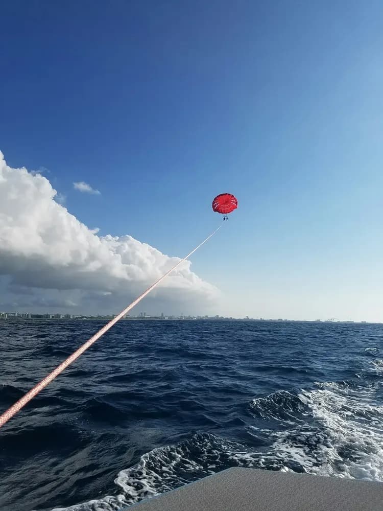 【那霸出發】慶良間海域拖曳傘活動-5