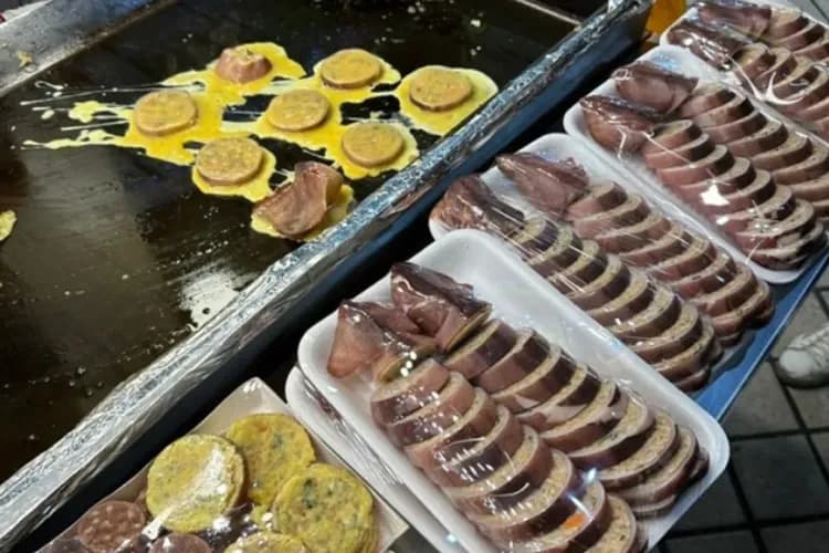 束草中央市場美食