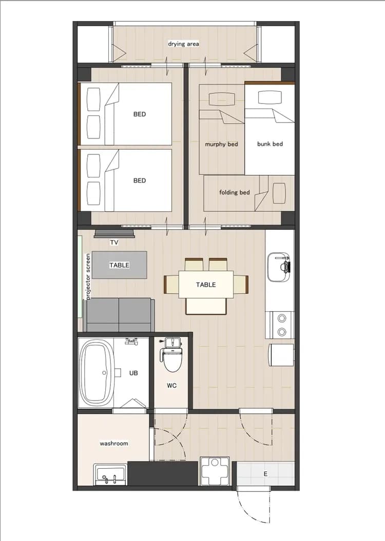 COMFORT 大國｜大國站步行1分/一站到難波站-14