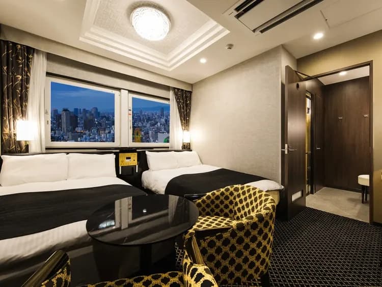 デラックスツインルーム（広さ23㎡／ベッド2台／ベッド幅120cm）