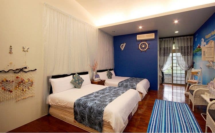 藍色海洋四人房