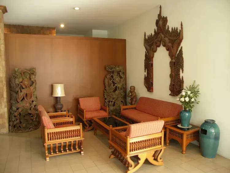 Lobby sitting area
