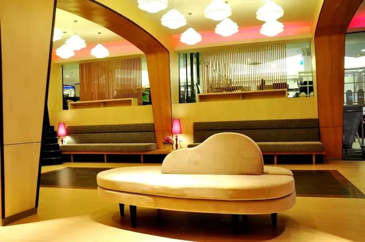 Lobby sitting area