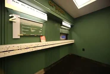 Check-in/check-out kiosk