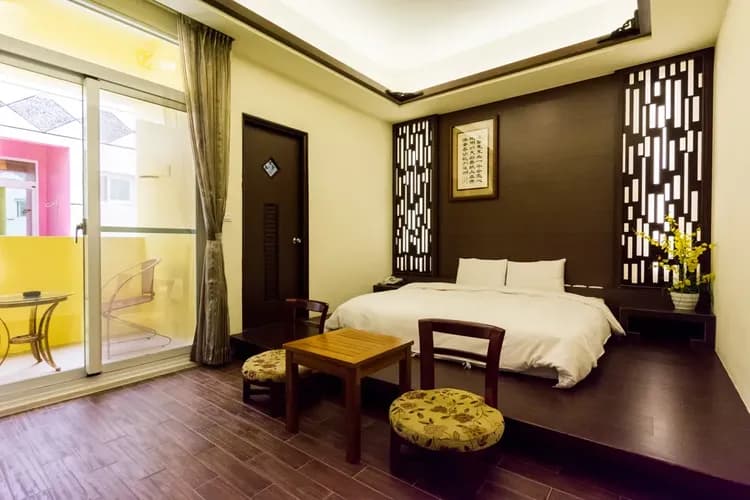 居佳民宿中國風雙人房