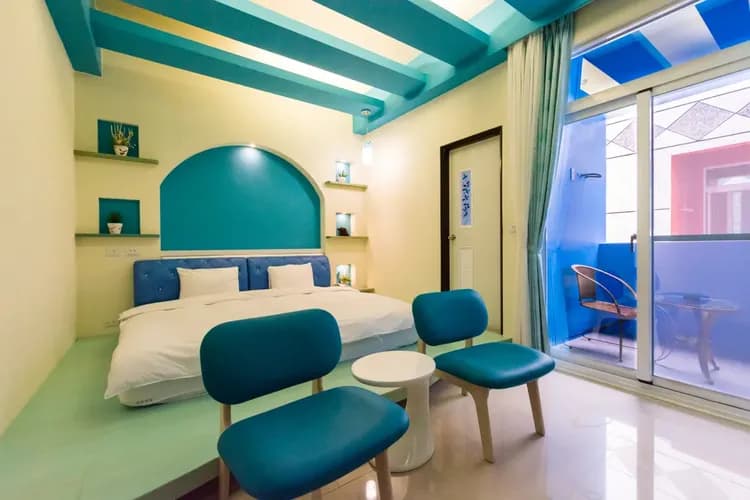 居佳民宿地中海雙人房