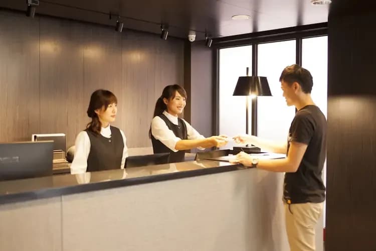 Check-in/check-out kiosk