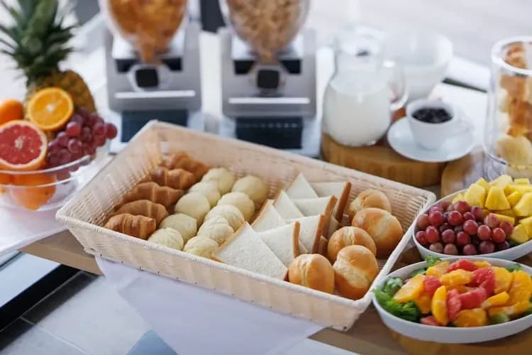 Breakfast buffet