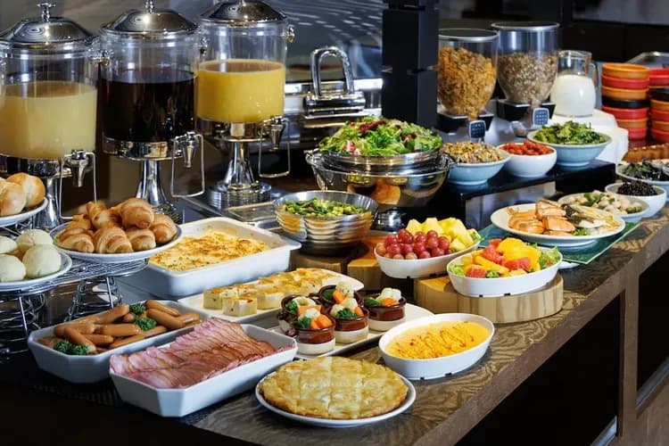 Breakfast buffet