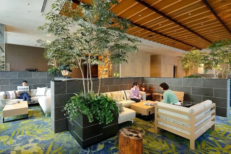 Lobby sitting area