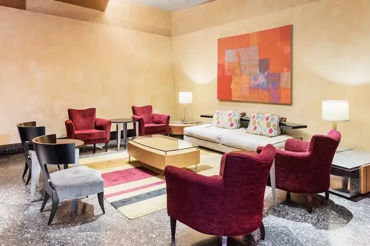 Lobby sitting area