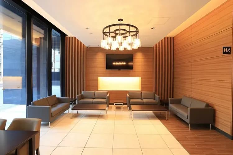 Lobby sitting area