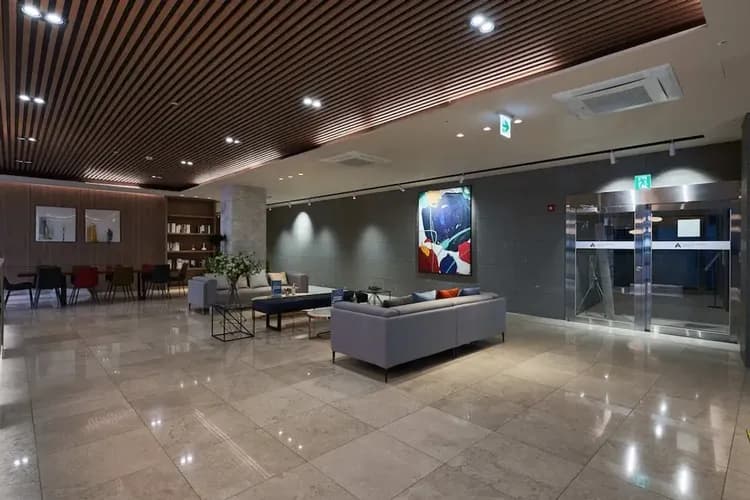 Lobby sitting area