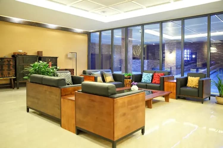 Lobby sitting area