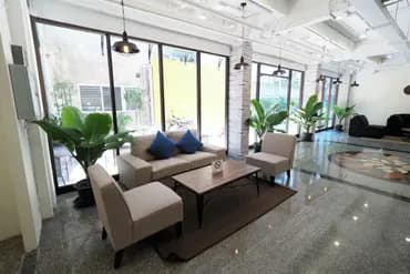 Lobby sitting area