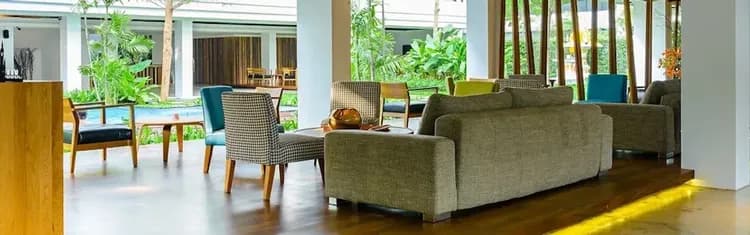 Lobby sitting area
