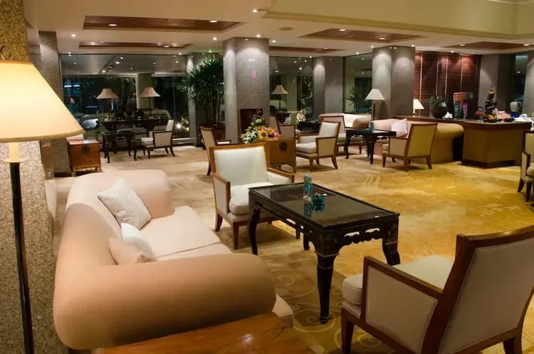 Lobby sitting area