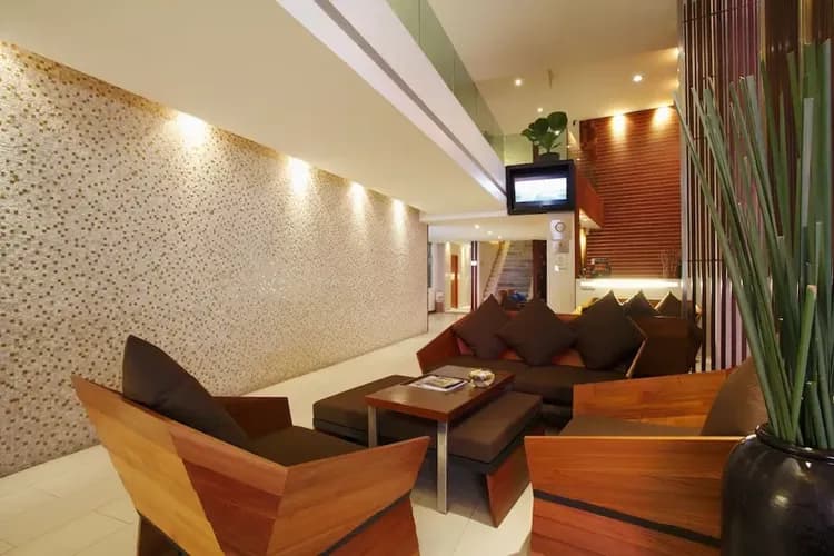 Lobby sitting area