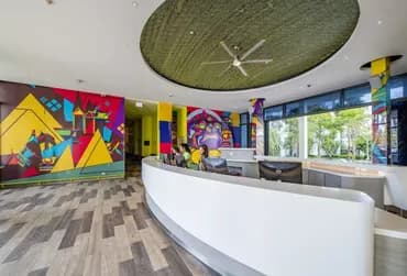 Check-in/check-out kiosk