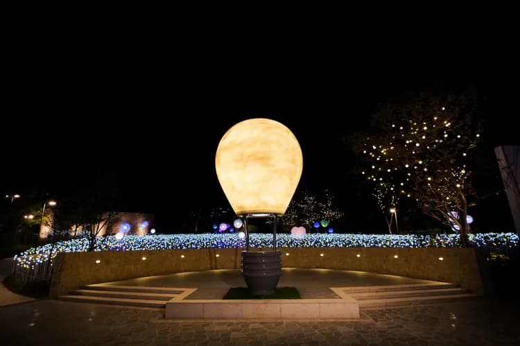 星光庭園Ooozooo－LED藝術裝置