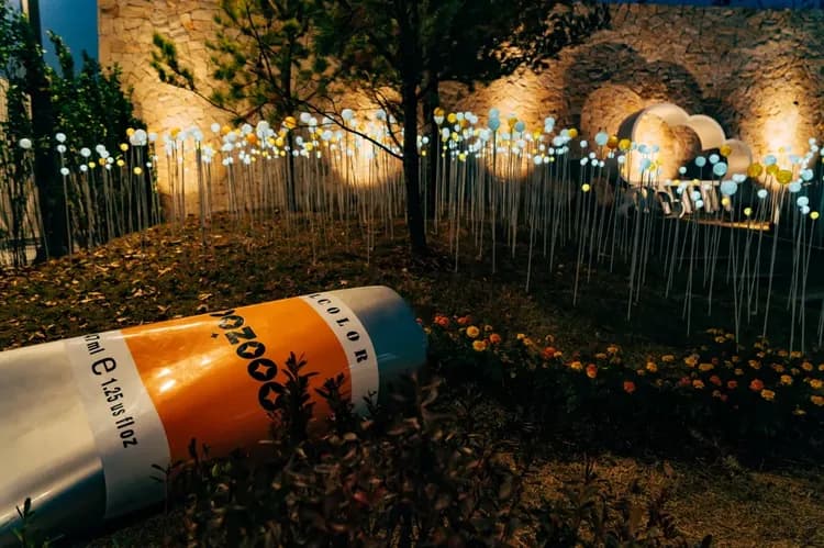 星光庭園Ooozooo－LED藝術裝置