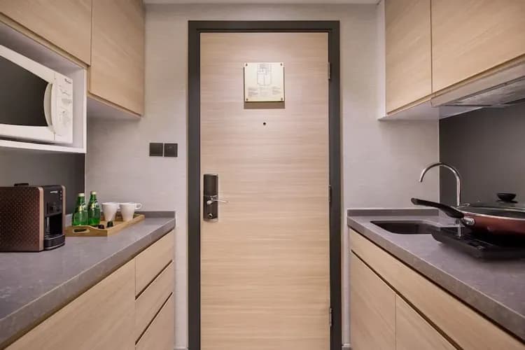 Private kitchenette