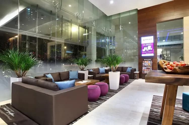Lobby sitting area