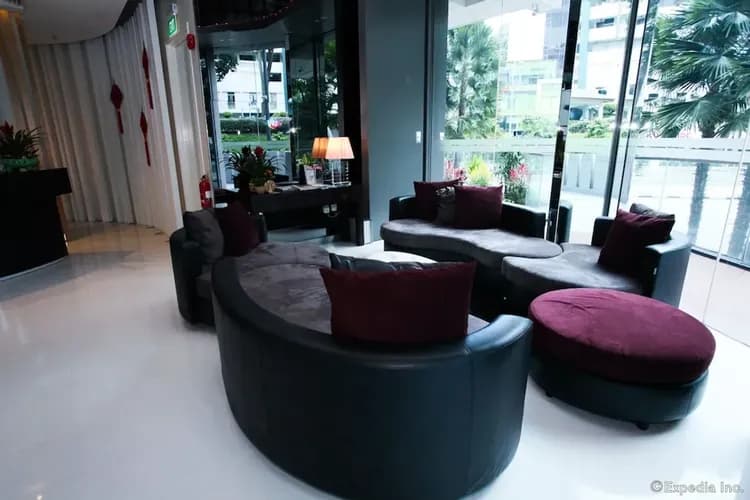 Lobby sitting area