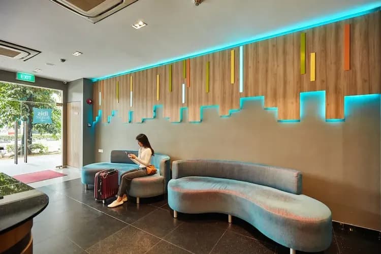 Lobby sitting area