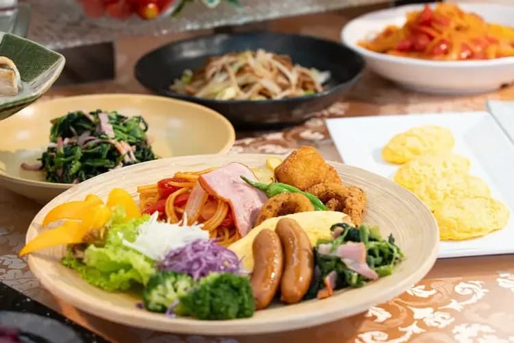 Breakfast buffet