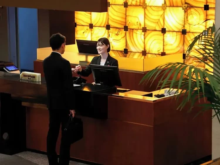 Check-in/check-out kiosk