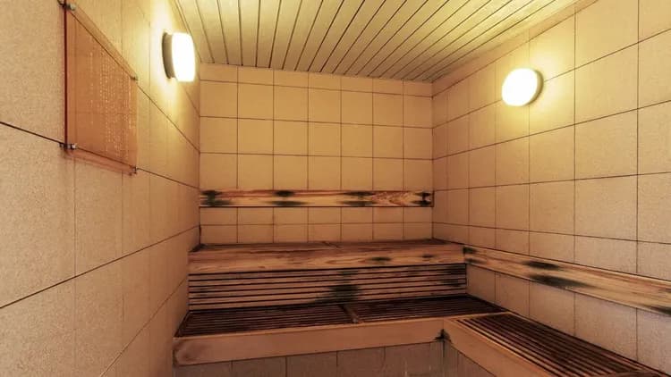 定山溪溫泉 章月大飯店｜露天溫泉/桑拿-4