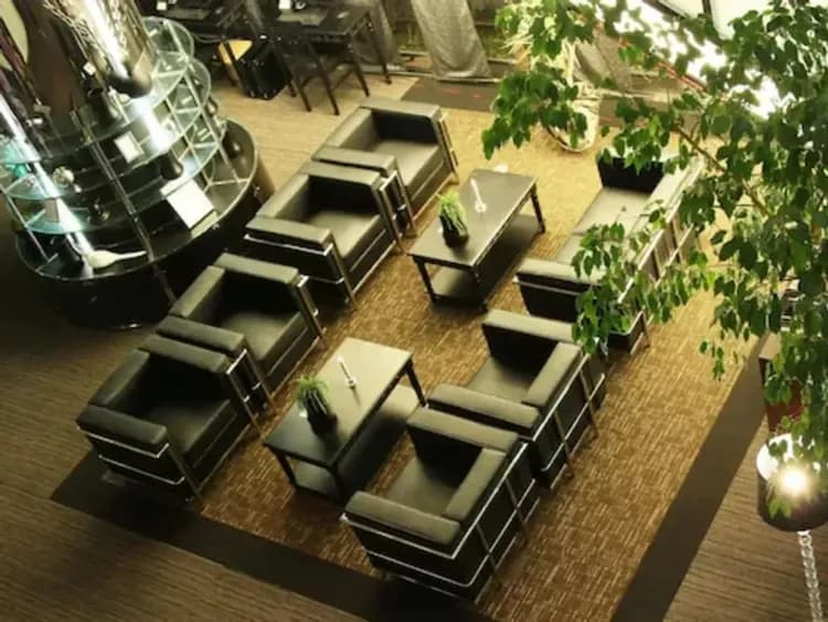 Lobby sitting area
