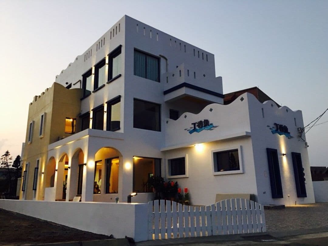 澎湖縣-丁香魚旅店 l 戶外遊戲區