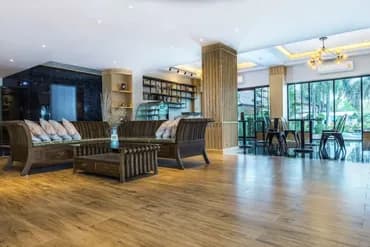 Lobby sitting area