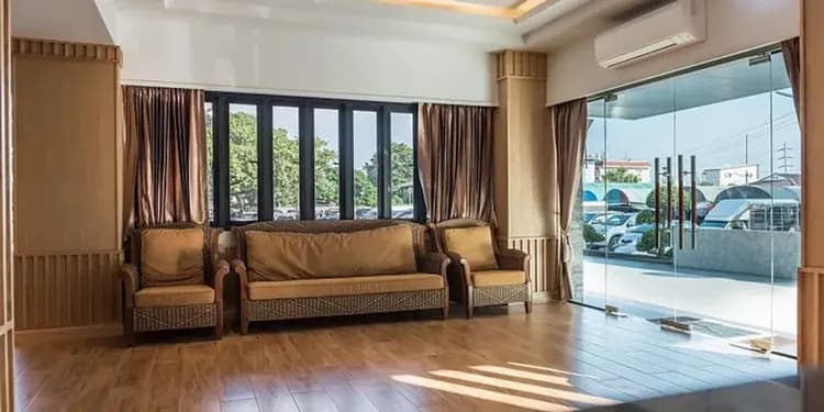 Lobby sitting area